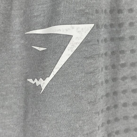 Gymshark Vital Seamless 2.0 Sweat Wicking Smokey Grey Marl Leggings Medium - Picture 3 of 6